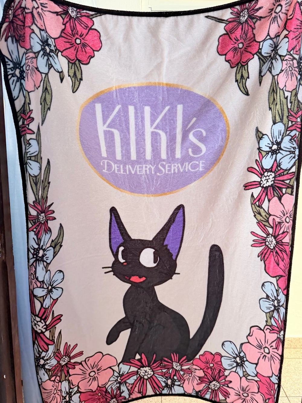 Kiki's Delivery Service Floral Cat / My Neighbor Totoro Blankets